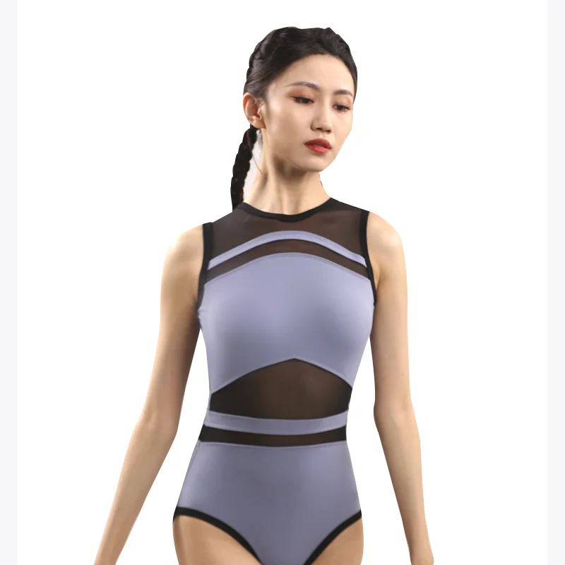 Женское гимнастическое боди Baiwu, купальник с коротким рукавом для балерины, 122141016
