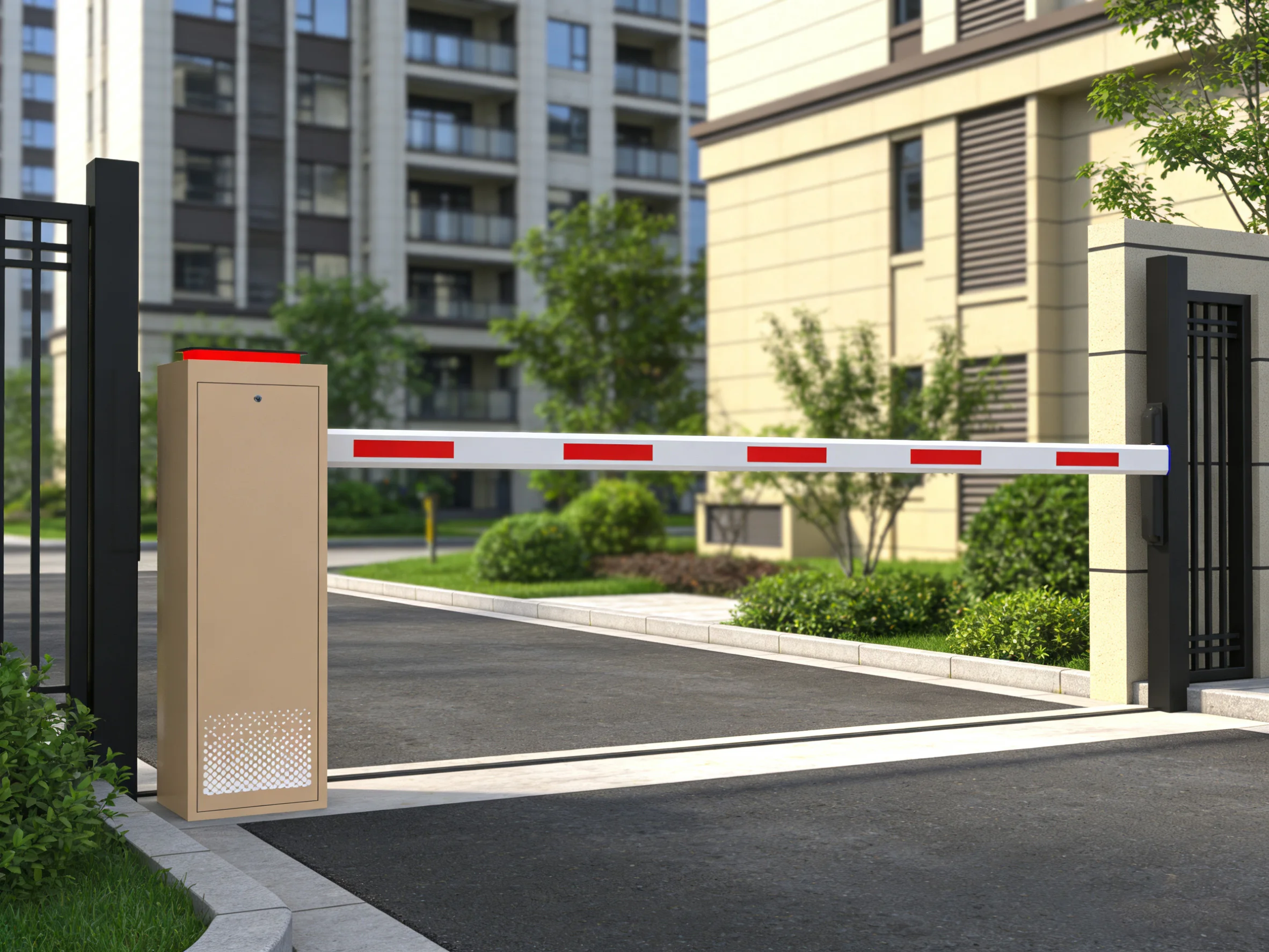 Palang Parkir Otomatis Modern