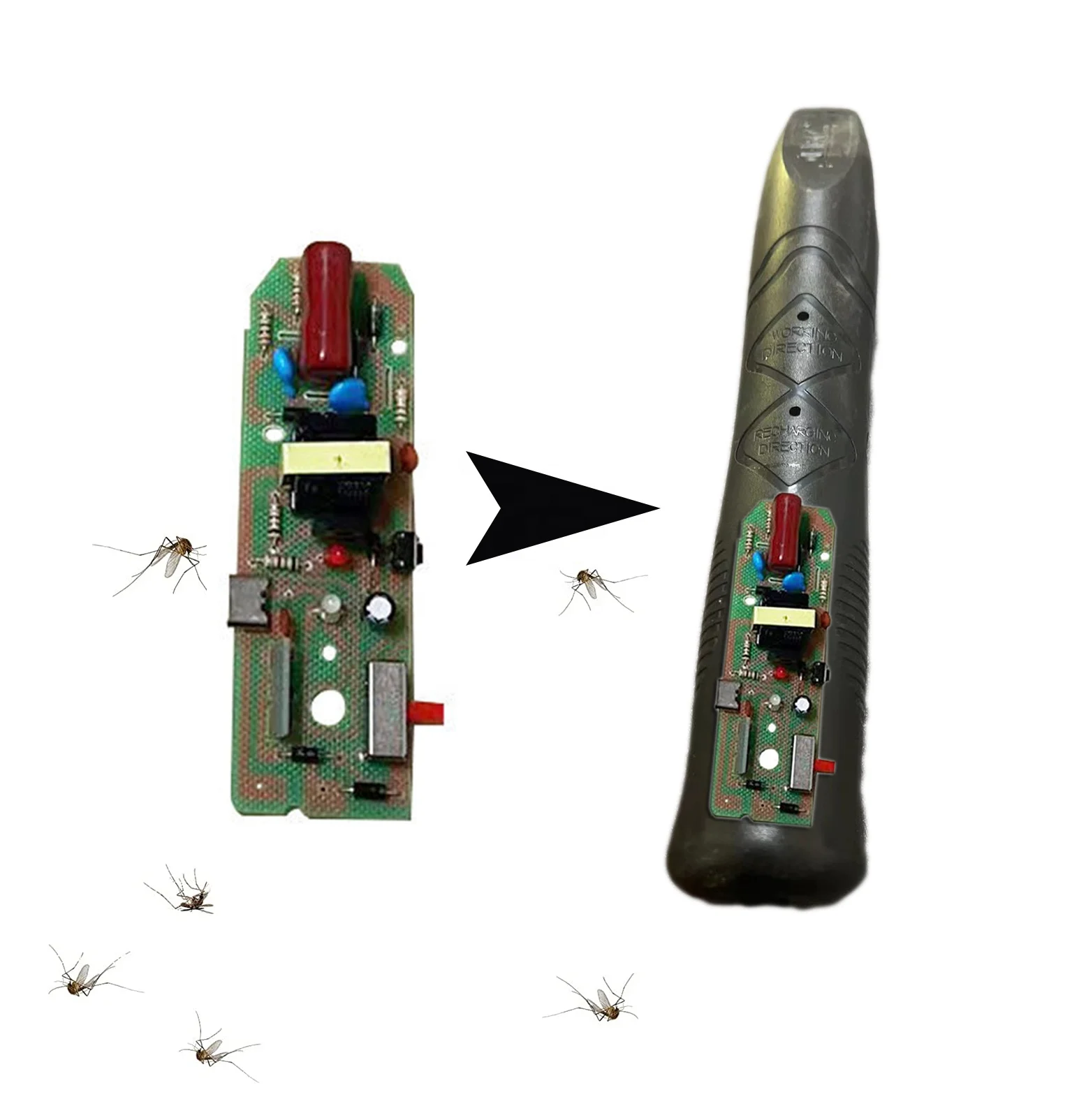 Mosquito on sale swatter circuit