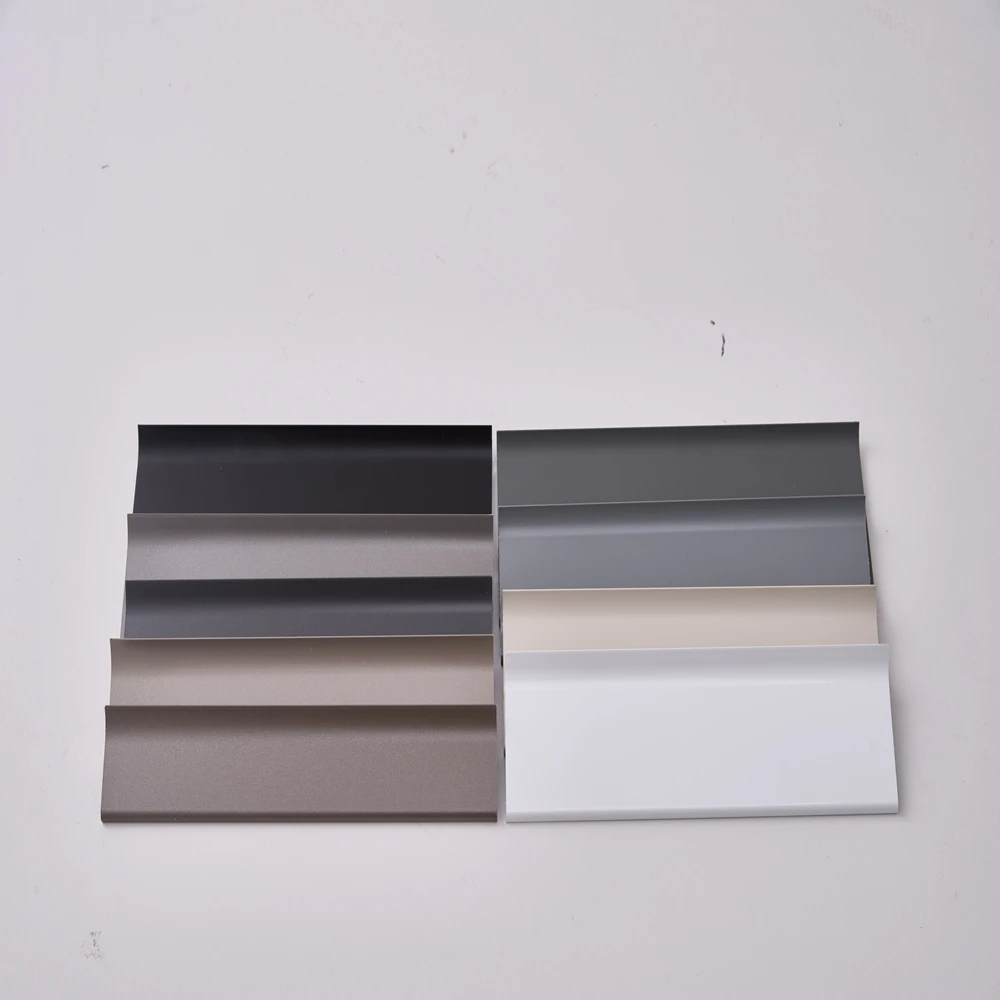 Metal Baseboard Protector Metal Decorative Aluminum Skirting Baseboard Wall Protector Aluminum ...