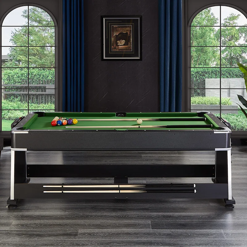 Factory Stock Cheap Rotatable 4 in 1 7ft Indoor Sports Multi Game Pool Snooker&Billiard Table Set With Ping Pong