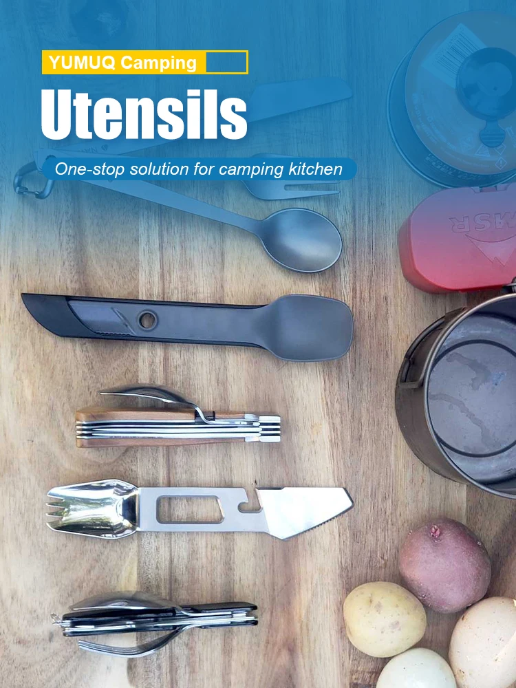 Yumuq Ultralight Lightweight Outdoor Camping Portable Utensil Cooking