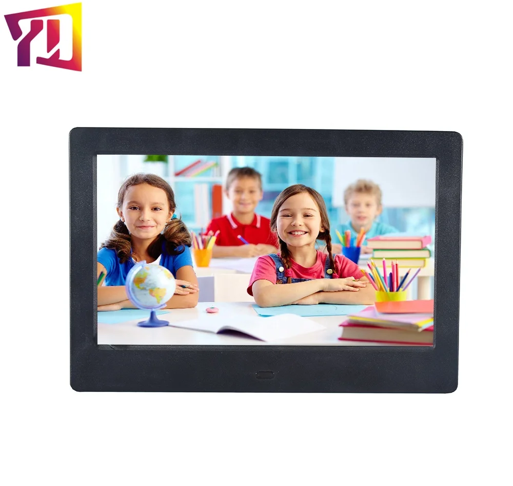 Full Hd Clear Picture Lcd Screen 3d Electronic Photo Frame 7 Inch With Remote Control