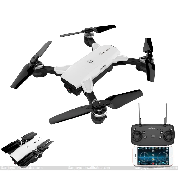 ドローンYH-19 YH 19HW DRONE - A Spark Foldable Toy Drone - Review & Demo