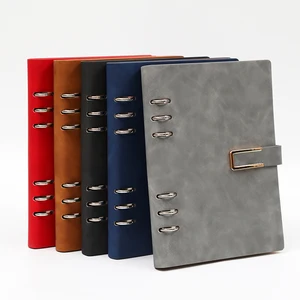 New Notebook of Multiple Size Loose Leaf PU Leather Notebook with Hot Sales School Notebook