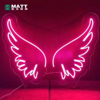 Angel Wings LED Neon Signs LED Letter Sign Neon Flex Light Custom LED Neon  Sign - China Lighting, LED Lights