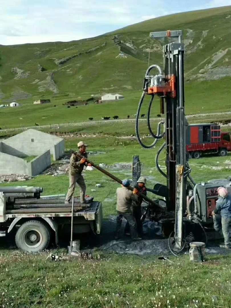 Fyx180 Water Well Drilling Rigs For Teams 100m 150m 180m 200m Crawler