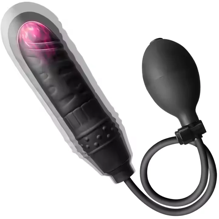 2 in 1 Resizable Enema Anal Sex Toy Silicone Inflatable Realistic Dildo Anal Pulg Expand Butt Plug with Balloon Pump 2 in 1 Resizable Enema Anal Sex Toy Silicone Inflatable Realistic Dildo Anal Pulg Expand Butt Plug with Balloon Pump