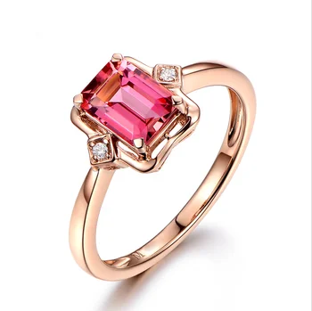 On Stock Custom Jewellery Rings Women Rose gold Rings Jewelry Women