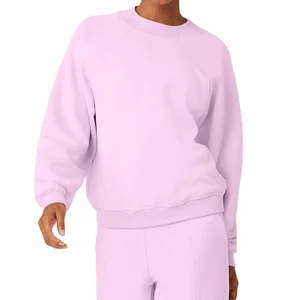 2023 High Quality Custom Embossed Embroidered Ladies Clothing Pullover Winter Wear Cotton Oversized Drop Shoulder Women Hoodies