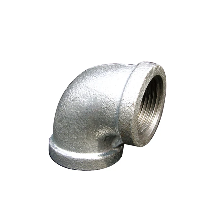 hot dipped gi elbows malleable iron casting pipe fitting
