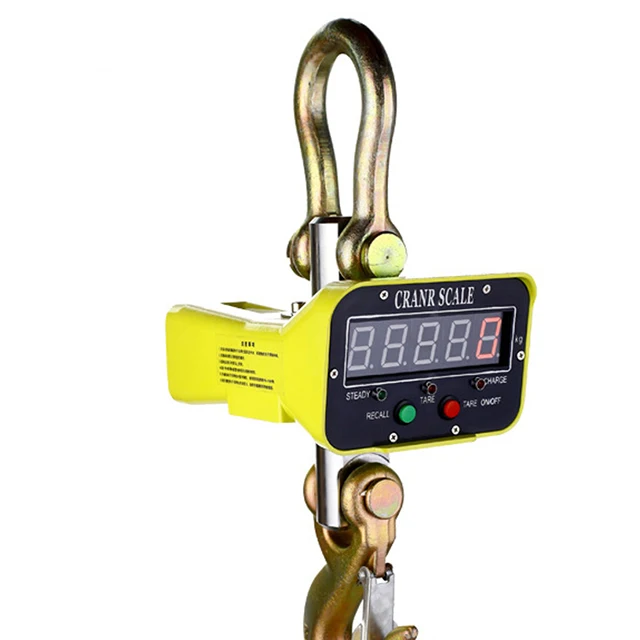 1 Т 1000 кг портативная электронная батарея цифровое весы для взвешивания из легированной стали крановые с дополнительными аксессуарами