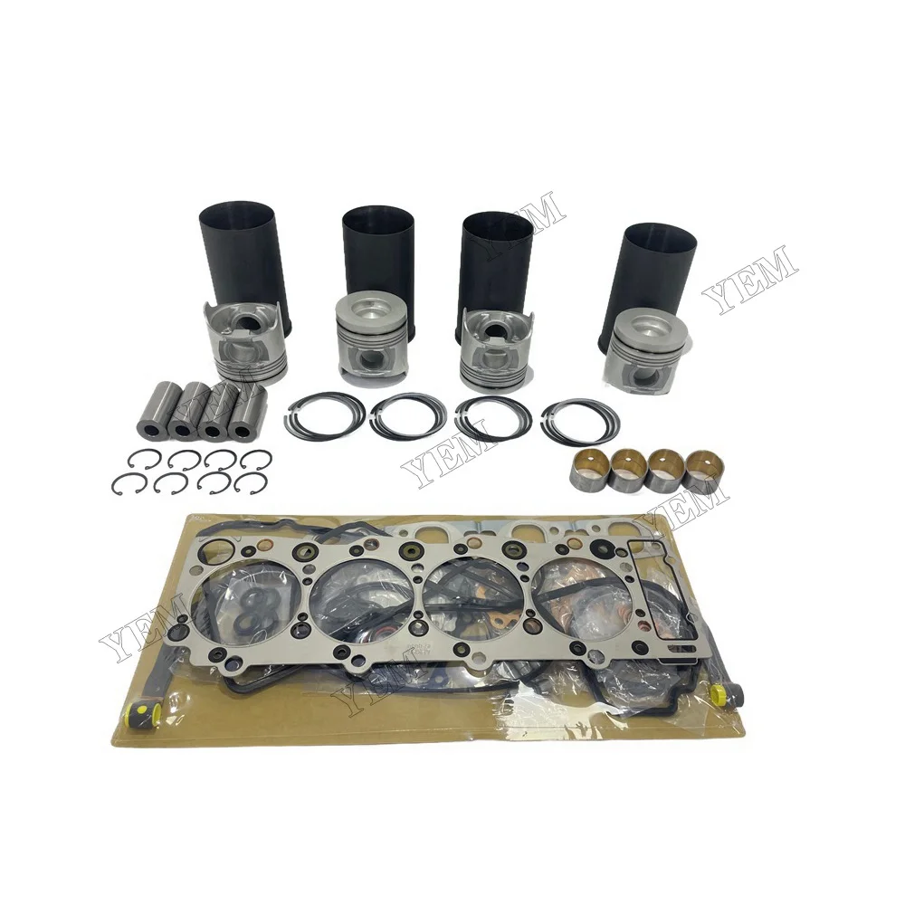 Overhaul Kit With Gasket Set Compatible for Isuzu 4HK1 High Quality Engine Parts 5