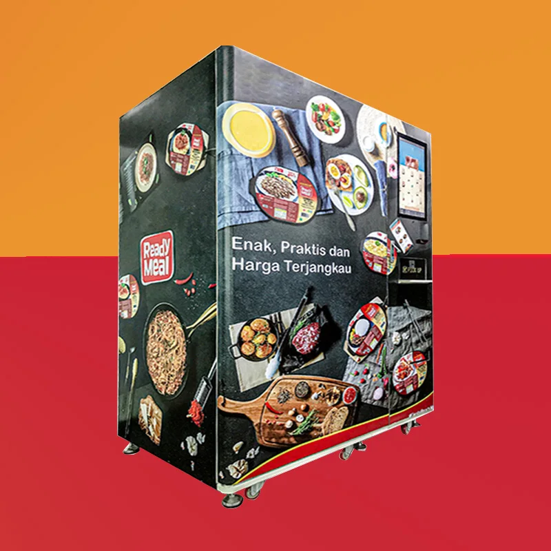 Vending Machine for Foods and Drinks Locker Food Cereal Hot Vending Machine