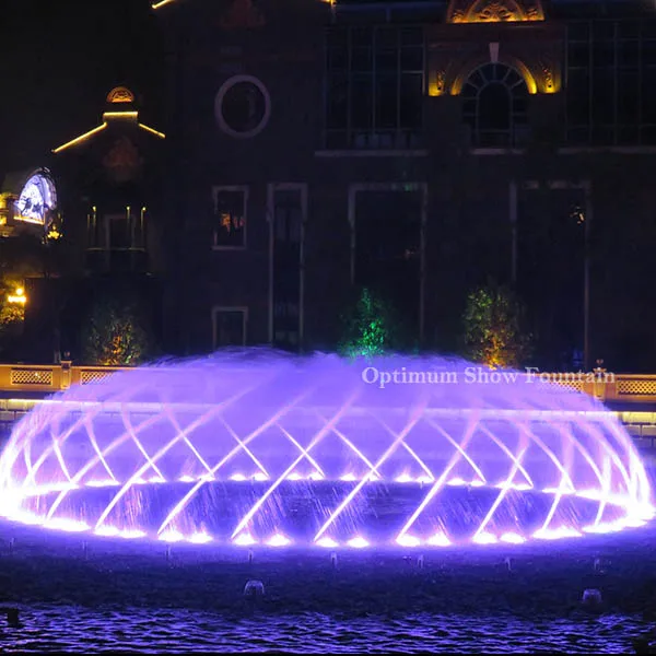 Free Design Multimedia Large Pool Music Dancing Water Fountain Show Outdoor With RGB Lights