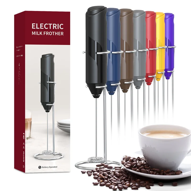 Coffee Machine Battery Operated Hand Held Coffee Milk Frother Foamer