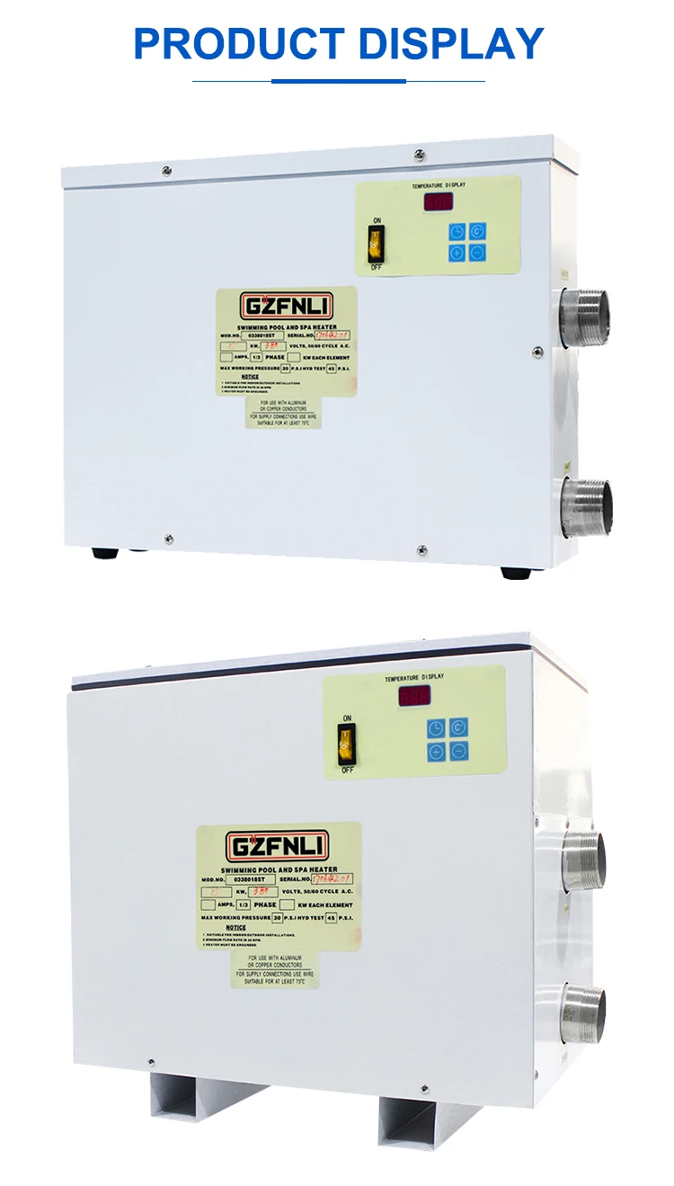 In-ground Swimming Heat Pump, Portable, 5.5-60kw - detail 8