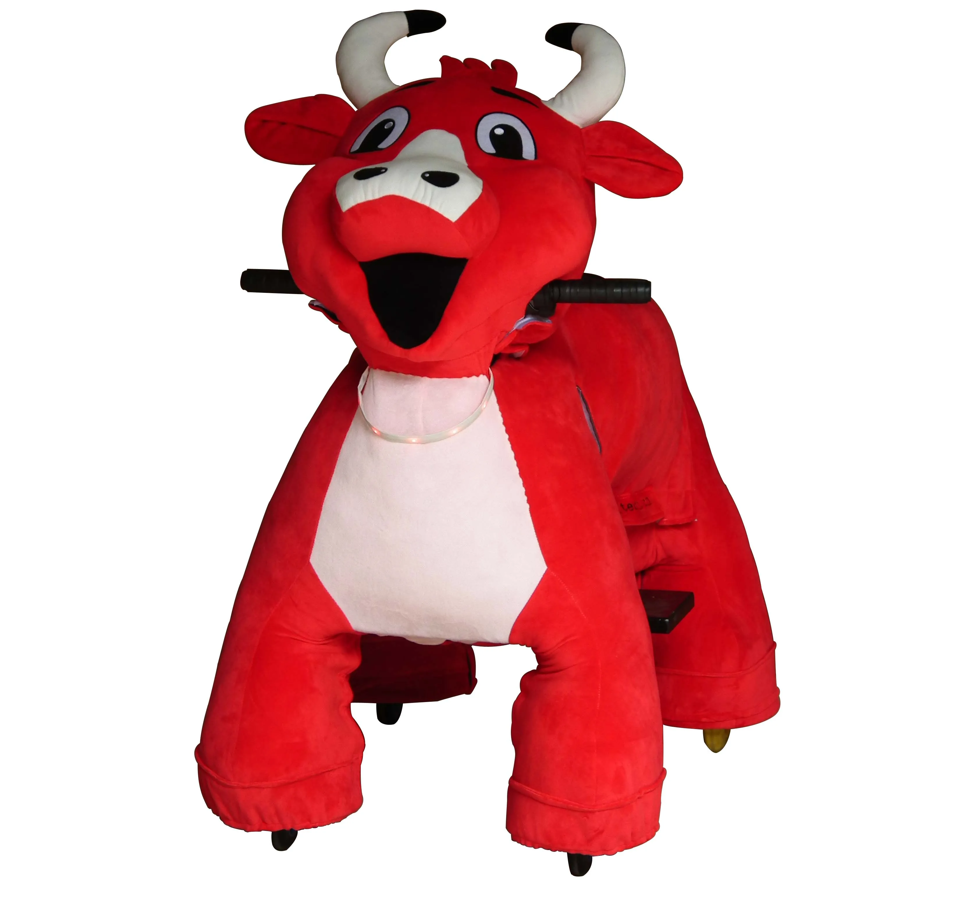 Wholesale Plush Electric Animal Toy Ride on Bull Toys for Amusement Park