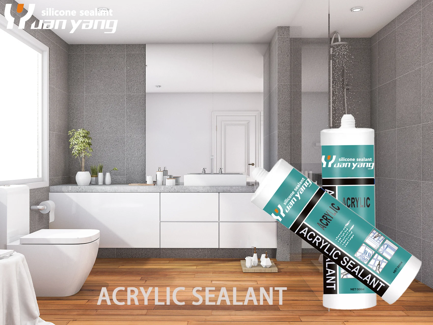 Mastic Acrylic Sealant Repairing Caulking Around Windows Filler ...