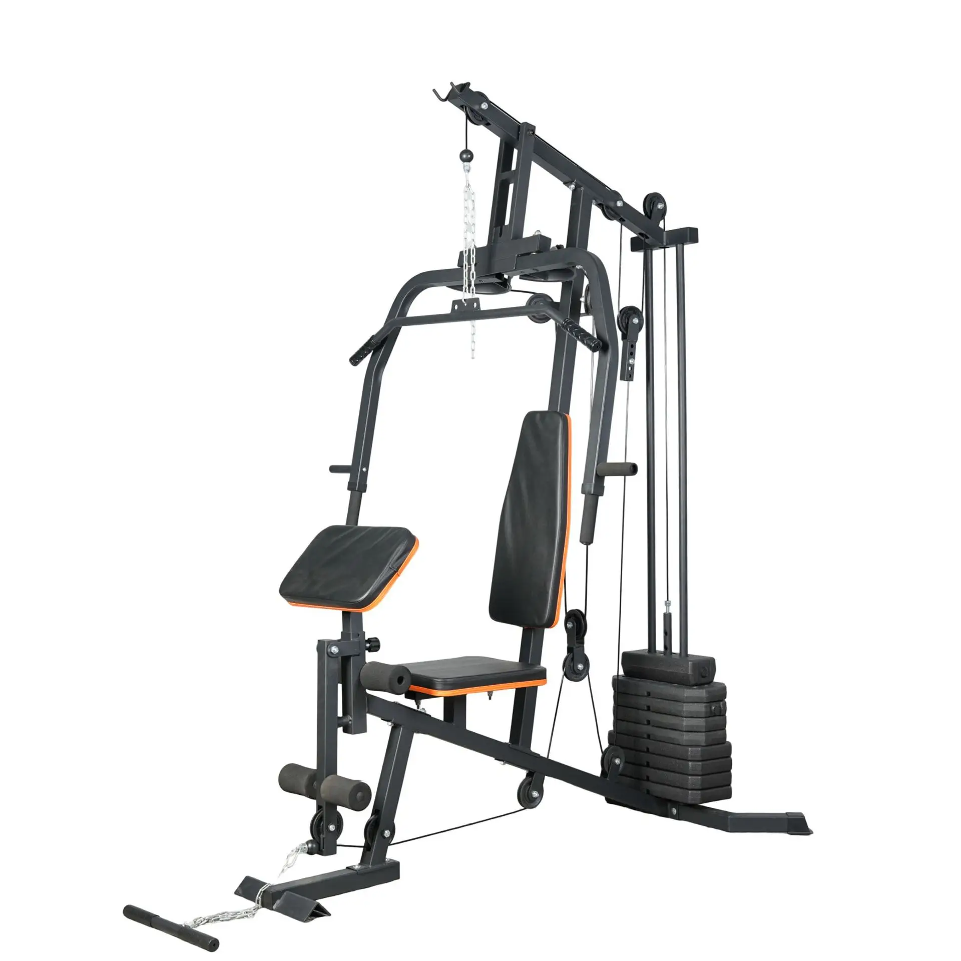 Home-use Gantry Gym Rack Weightlifting Bench Multi-functional Strength Trainer product detail 1