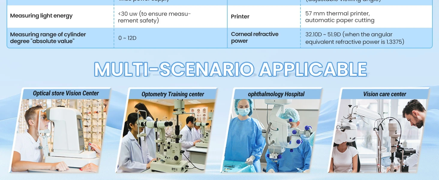 Rightway Optical Comprehensive Optometry Auto Ref-keratometer Ark-1 Keratometer High Precision 3D Tracking Optical Equipment Autoref