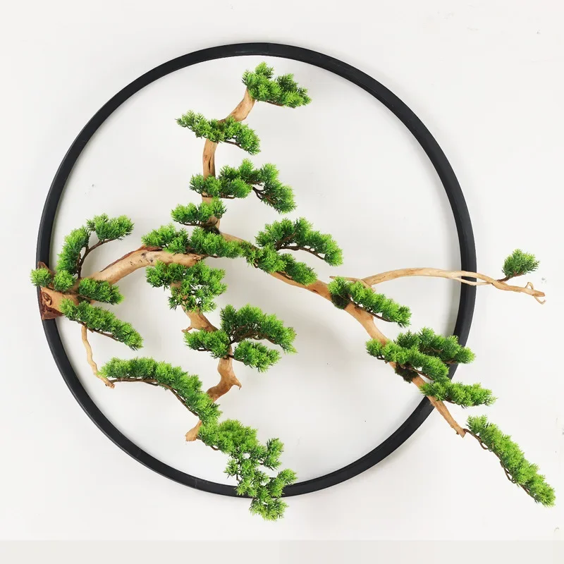 Customized Shape Indoor Home Decorative Artificial Pine Tree Bonsai