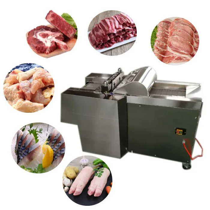 High version meat cutting machine meat cutter meat cube cutting machine  meat slicing machine meat cube cutting machine chicken cutting machine-Jiaozuo  Taoding Trading Co., Ltd.