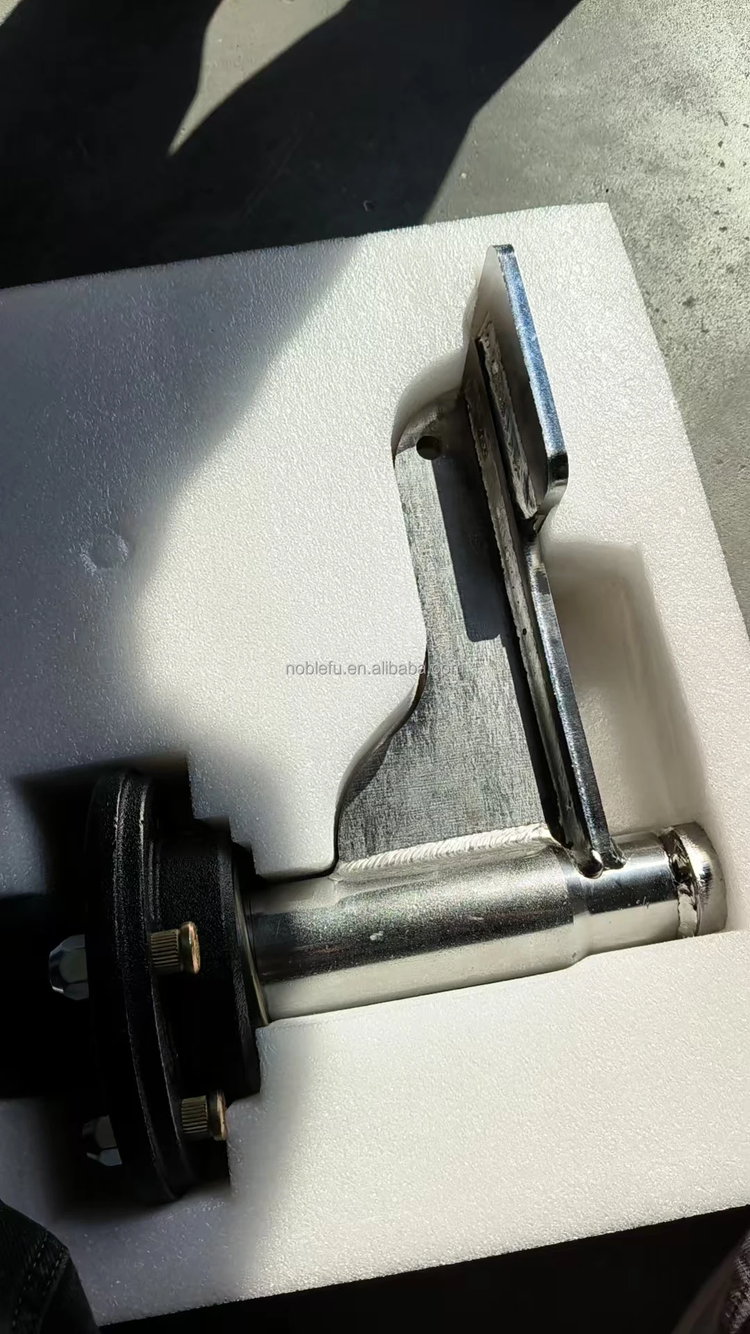 NBF Heavy-Duty Container Axle - Easy Wheel Movement Kit
