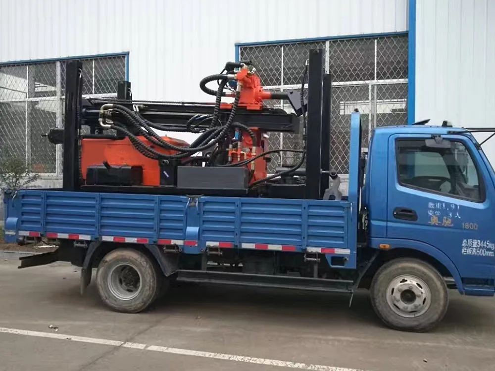 Groundwater Well Drilling Machine Heavy Duty Borehole Caterpillar