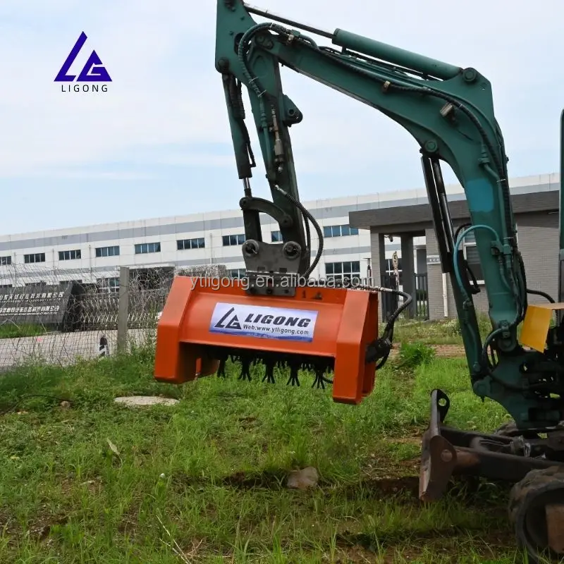 Factory Price Heavy Duty Excavator Brush Cutter Mulcher Land Clearing ...
