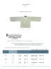 Green reed-trailing sleeves-jin-style jacket