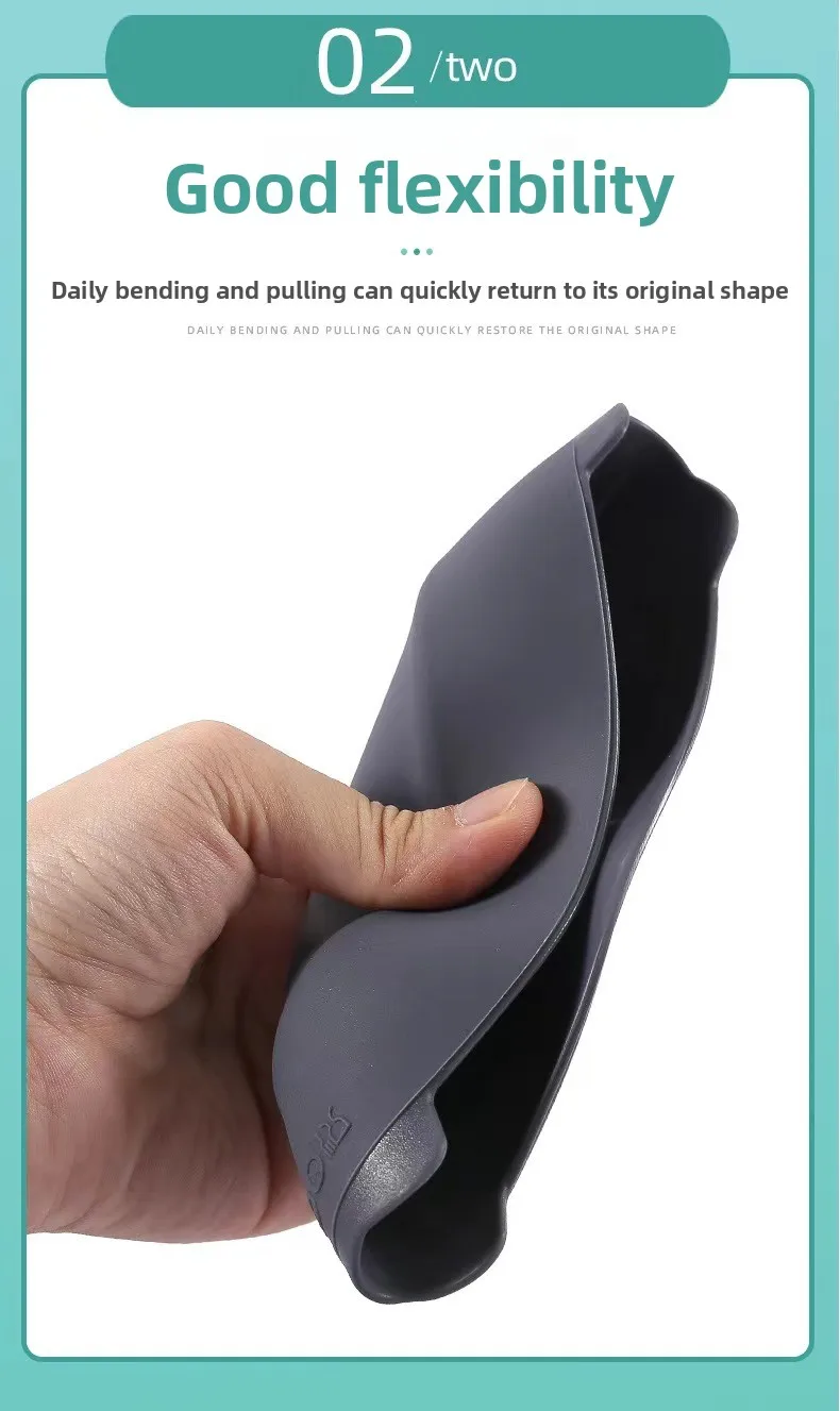 4-Piece Silicone Cake Mold Set High Temperature Resistant Oval Baguette Baking Pan Rectangular Kitchen Tools for Baking supplier