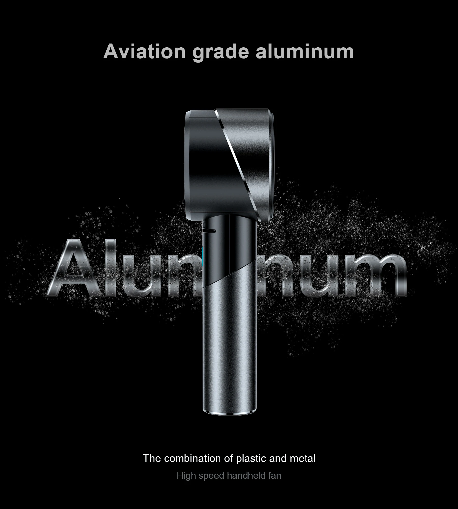 Portable Mini Handheld Fan, Battery, Plastic - detail 16