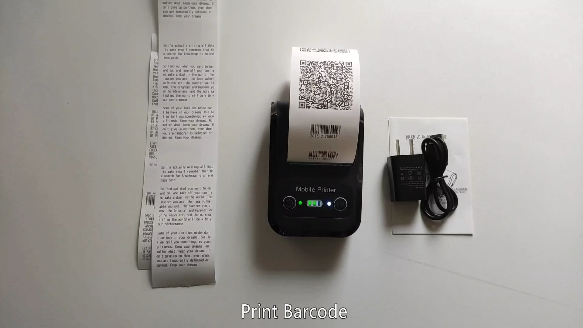 Cheap Handheld Mobility Printer No Ink Portable Receipt Printer 58mm Thermal Roll Printer Buy