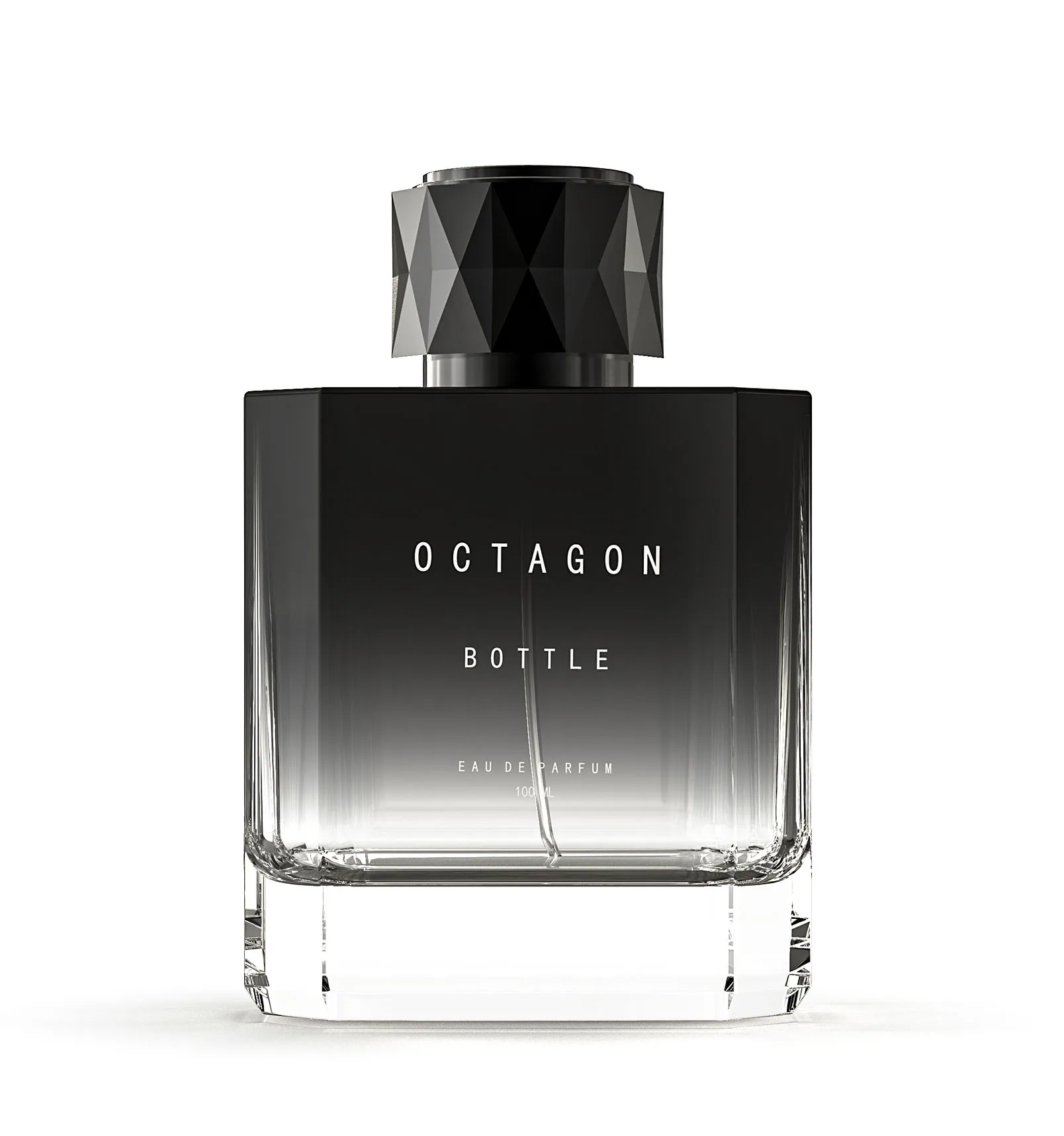 Роскошный мужской стеклянный пустой флакон для духов с магнитной крышкой, 50 мл