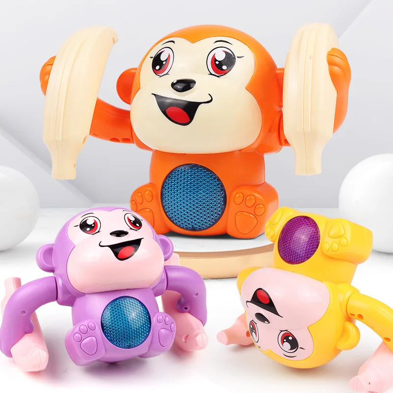 Educational Electronic Toy Learning Toy Early Educational Pig Bear Rolling Monkey