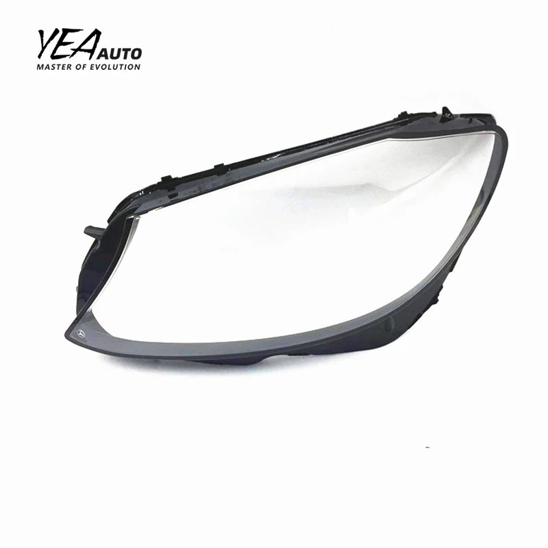 Car headlight glass PC lampshade cover lens for Mercedes Benz C class C180 C280 C300 W205 headlamp glass shade lens cover 19-20