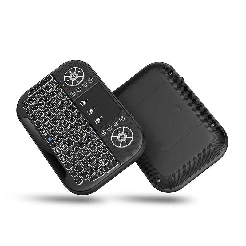 Hostrong Universal Mini BT Keyboard 2.4G Air Mouse Touchpad Remote Control for Andro Smart TV STB PC A8