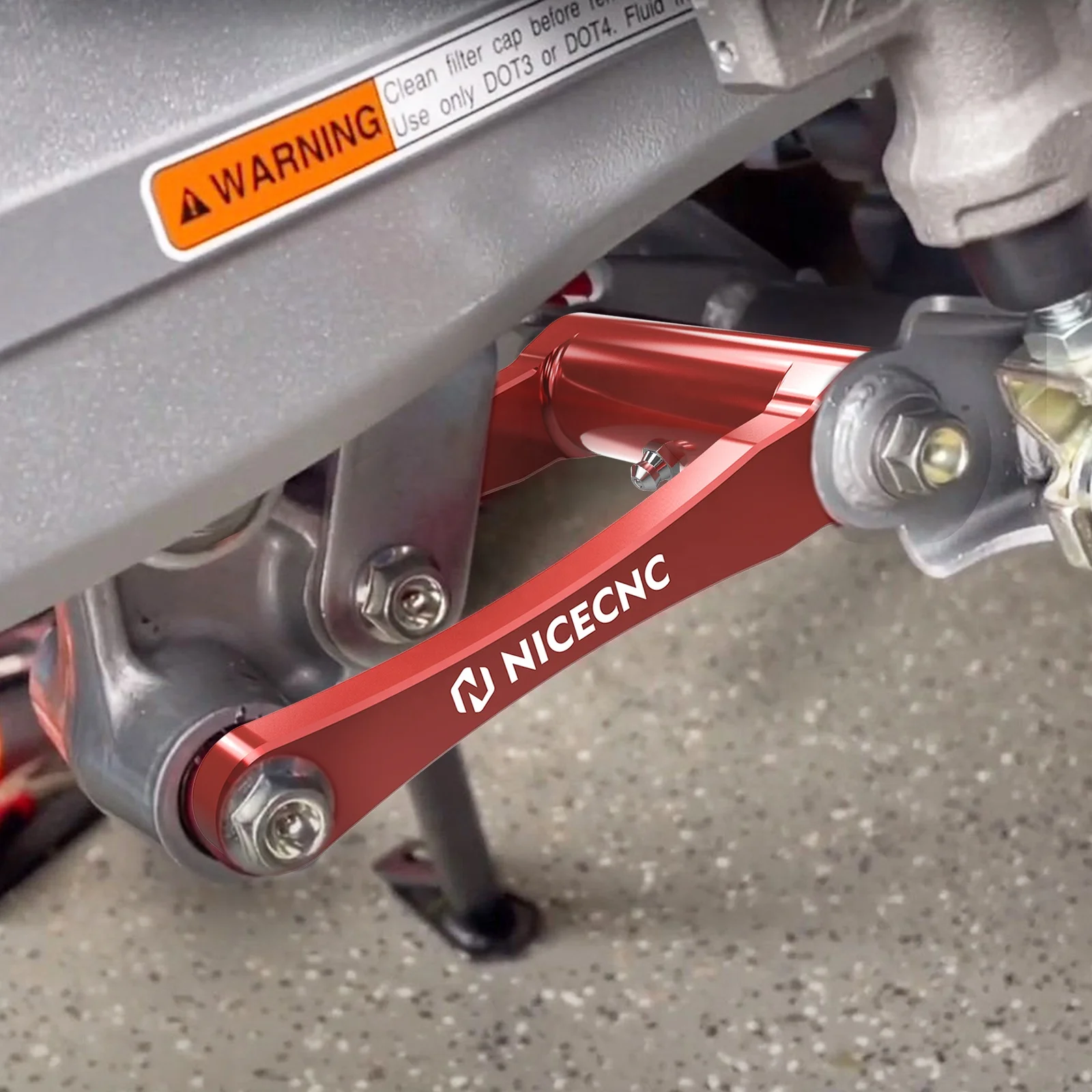 thumbnail image 2 of Mantt Adjustable Lowering Links Kit For Honda CRF300L & CRF300L Rally 2021-2024 - Lower Your Bike Up To 4 Inches 2 of 9