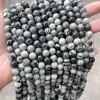 Natural black grid stone
