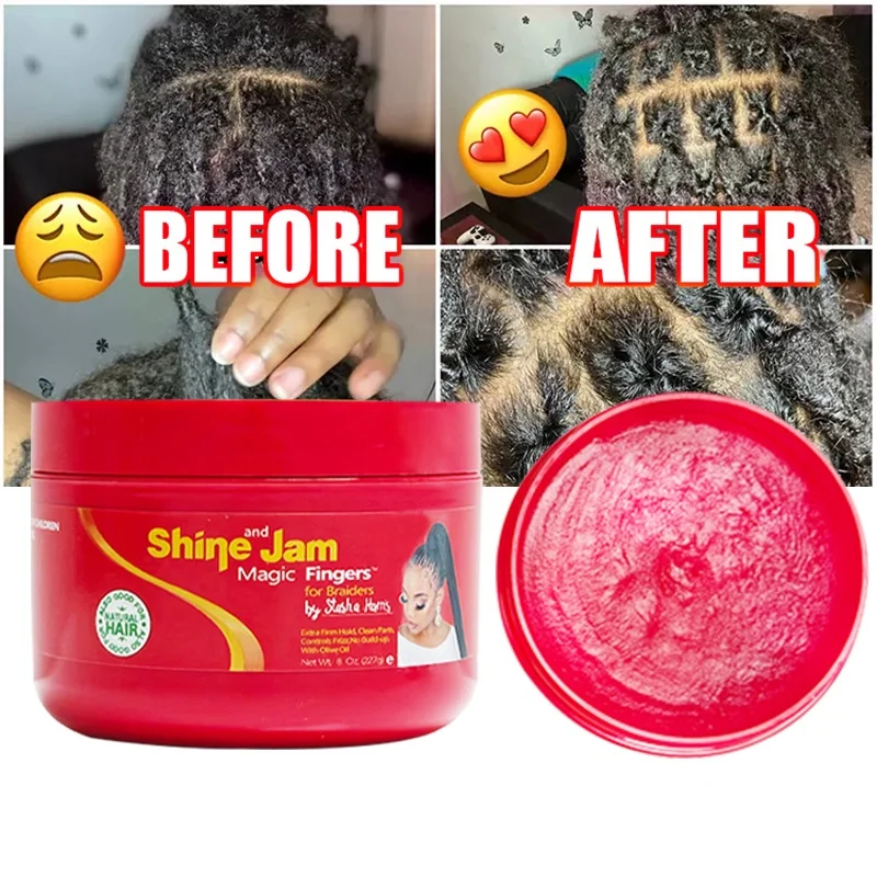 Twist Loc Gel Shine And Jam Gel 4c Extra Firm Hold Edge Control Shining