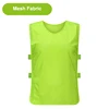 Fluorescent Green Mesh Training Vest with Elastic
