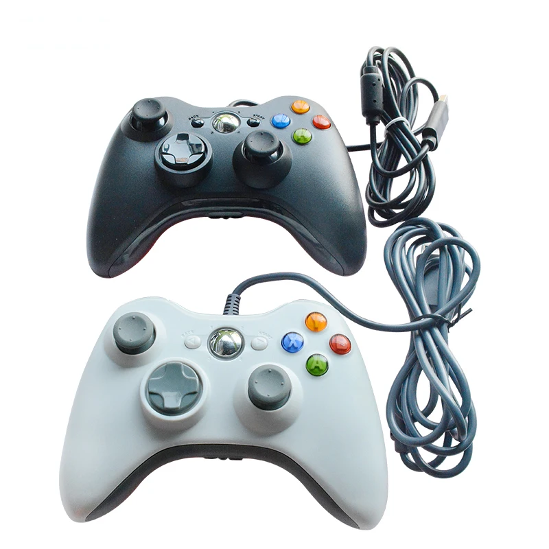 Juego De Mando Con Cable Para Xbox 360pc Gamepad 