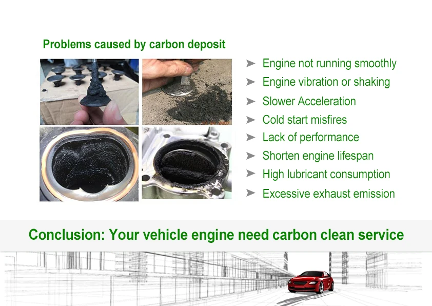 New design HHO carbon cleaner Engine Carbon Cleaning Machine for vehicles