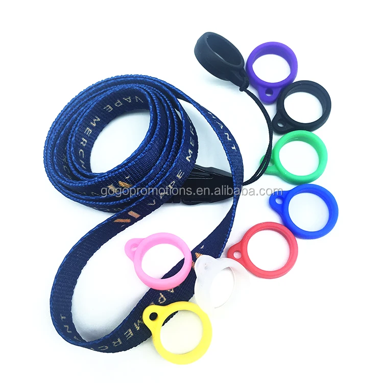 Высокое качество ручка Vape, изготовленный по индивидуальному заказу электронная дыма сигареты талрепа цепи с силиконовым кольщом