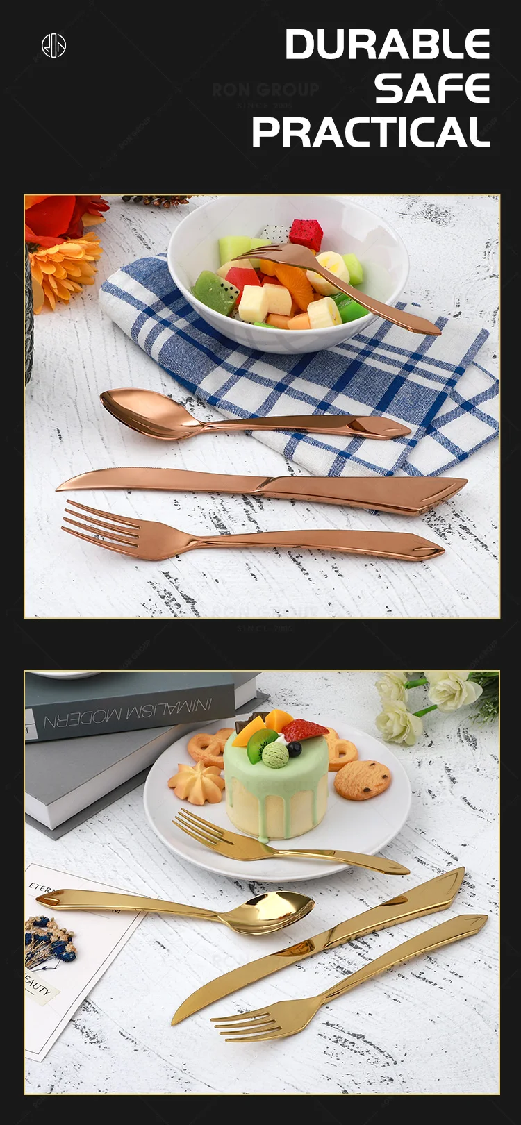 Wholesale silver high quality stainless steel flatware hot selling modern style wedding hotel dining tableware cutlery set