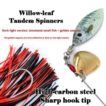 CHEERY Lure Spinning Metal Live Bait Composite Glitter Full Water Layer Long Cast Anti-Hook Bottom Bionic Bait for Bass – Metal Jig – view 4