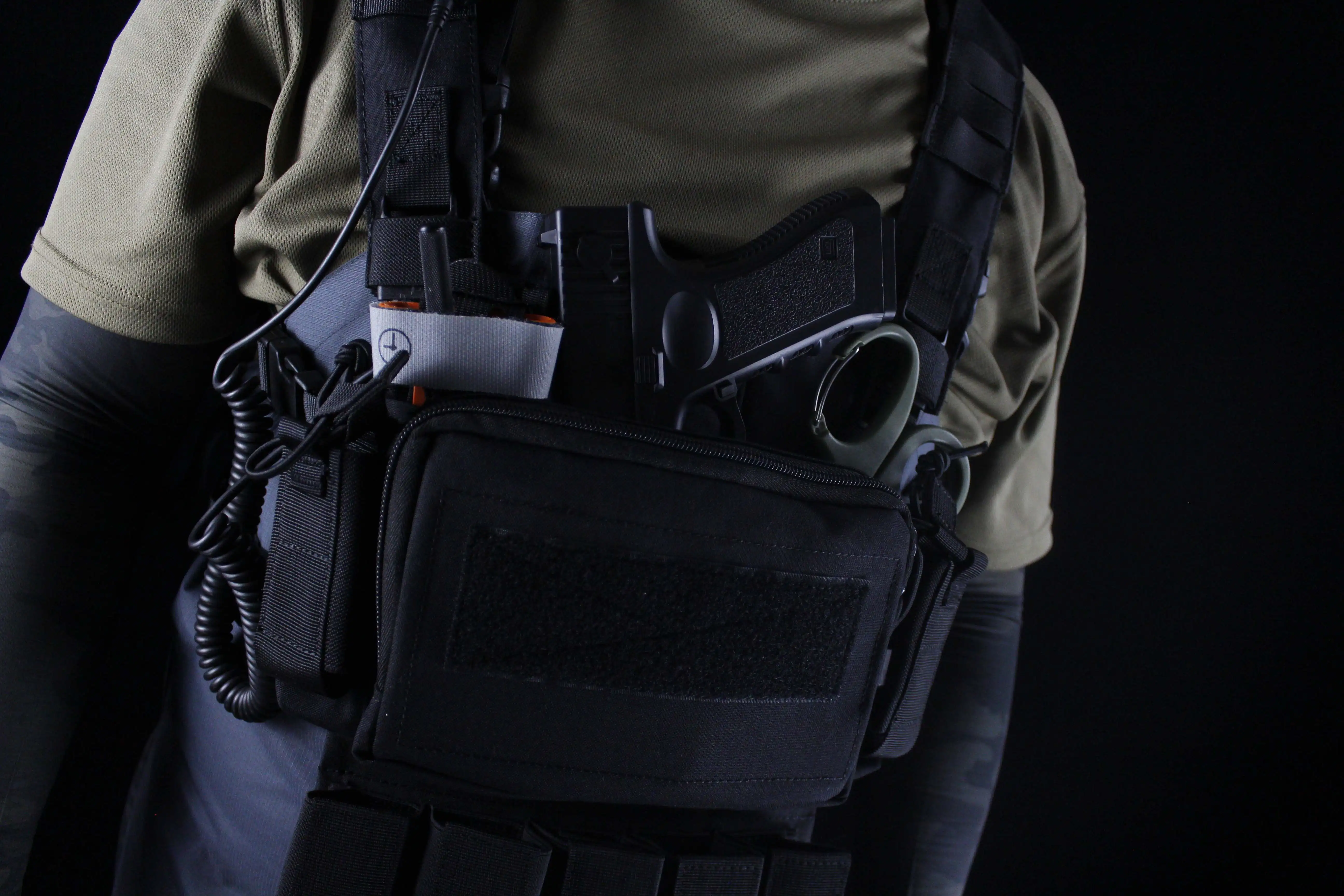 Sc Roper Pouch Ranger Green Tactical Assault Pouch Chest Rig D3 Style Chest Bag ...