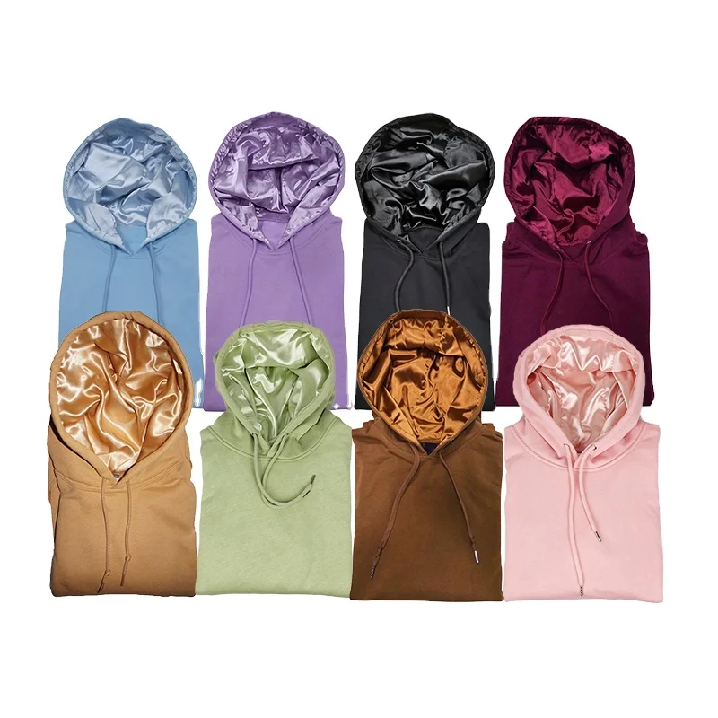 DCY Mens Hoodie Blank Hoodies Custom Heavyweight Hoodie 100 Percent Cotton Satin