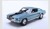Ford Mustang GT Cobra Jet blu del 1968